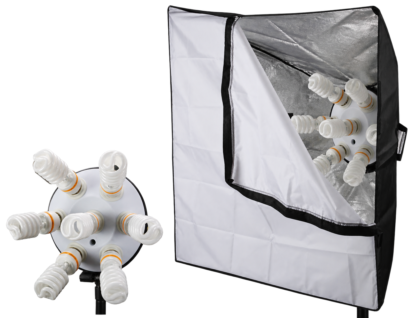 Softboxy s lampou