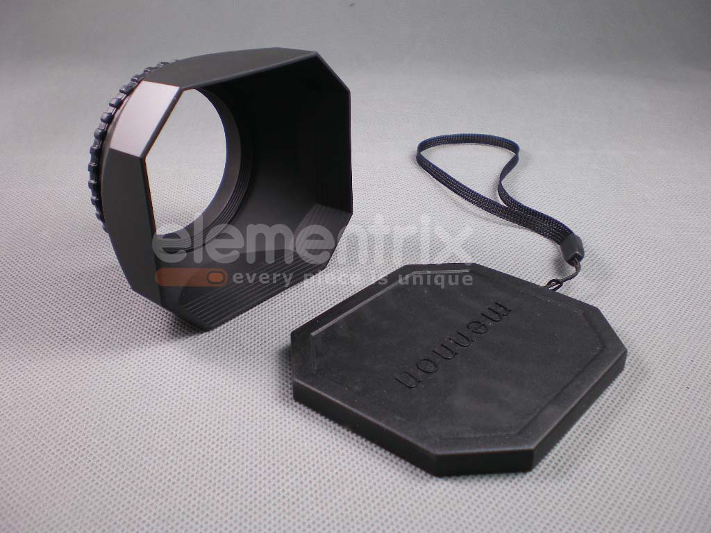 Slnečná clona pre kameru + krytka 46mm