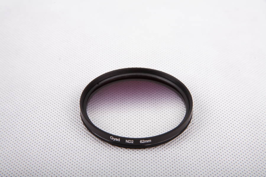 Šedý ND2 prechodový filter 72mm