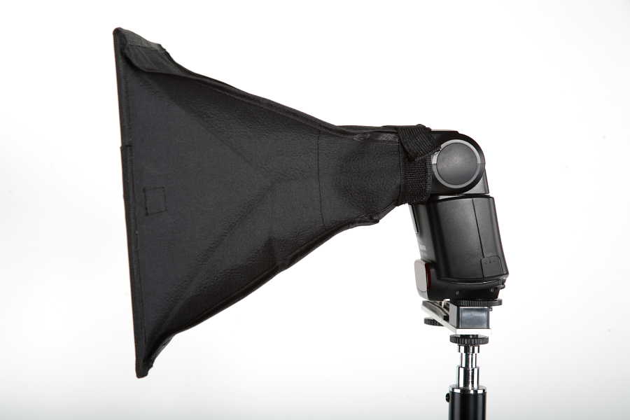 Softbox, minisoftbox pre systémový blesk 15x17cm