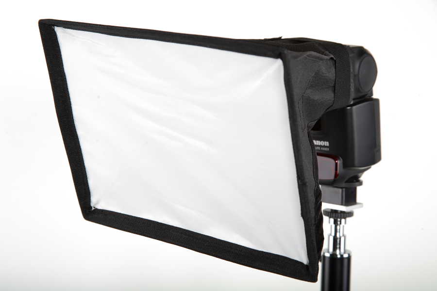 Softbox, minisoftbox pre systémový blesk 15x17cm