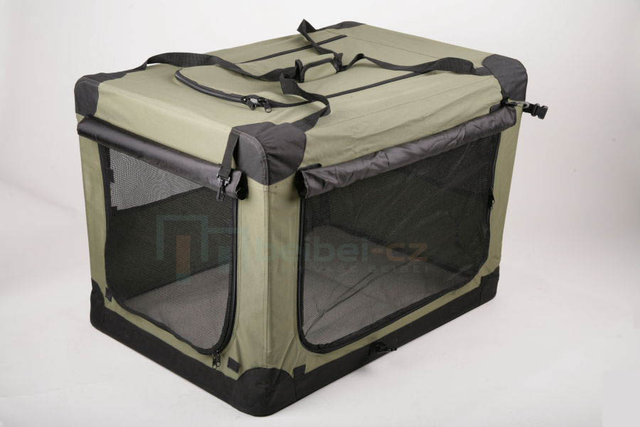Látková skladacia prepravná klietka pre psa veľkosť S