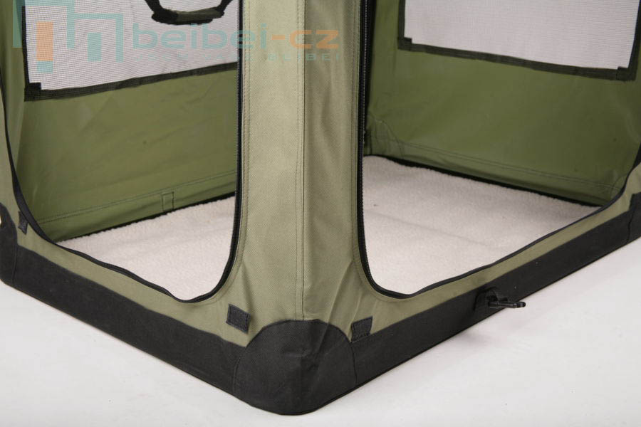 Látková skladacia prepravná klietka pre psa veľkosť S