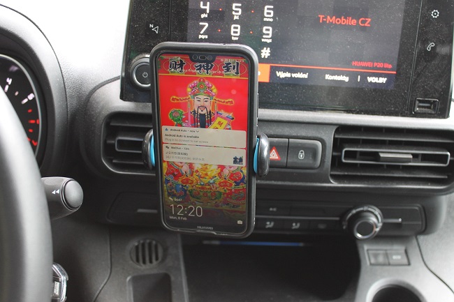 Elementrix Držiak na mobilný telefón univerzálny, modrý