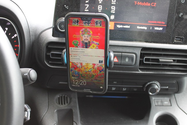 Elementrix Držiak na mobilný telefón univerzálny, modrý