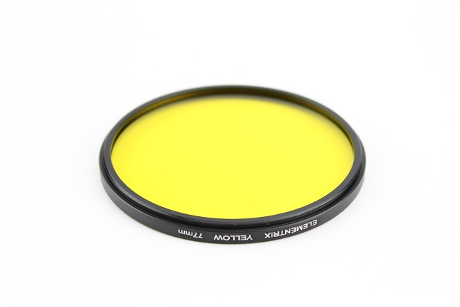 Elementrix Plný filter žltý 55mm