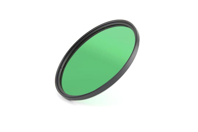 Plný filter ZELENÝ 72mm GreenL