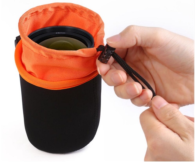 Neoprenové pouzdro na objektiv XL hedvábí