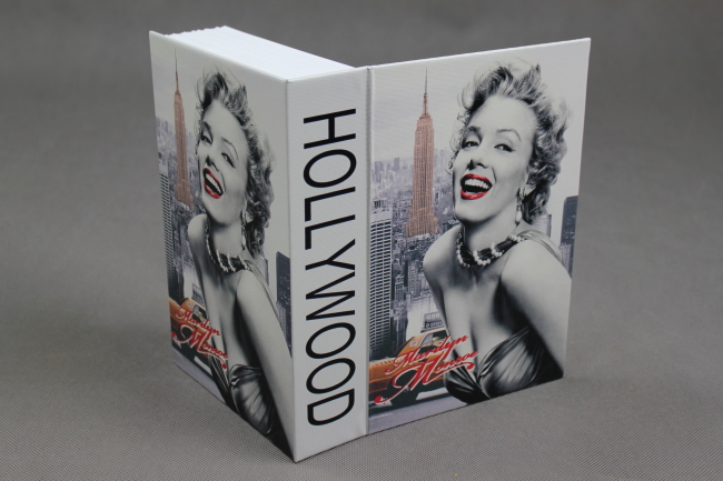 Trezor, pokladnička, kniha Merilyn 180x115x55mm