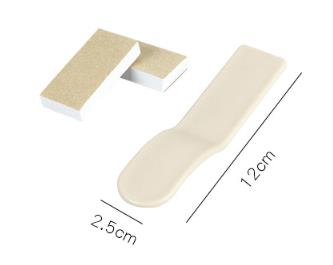 Zvedák záchodového prkénka plastový - bílý