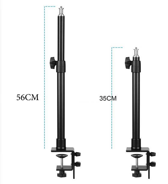 Teleskopická Tyč Stojan Držák na Stůl Desku 58cm