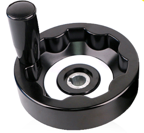 Ovládací kolo se sklopnou rukojetí 200mm plast