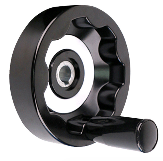 Ovládací kolo se sklopnou rukojetí 200mm plast