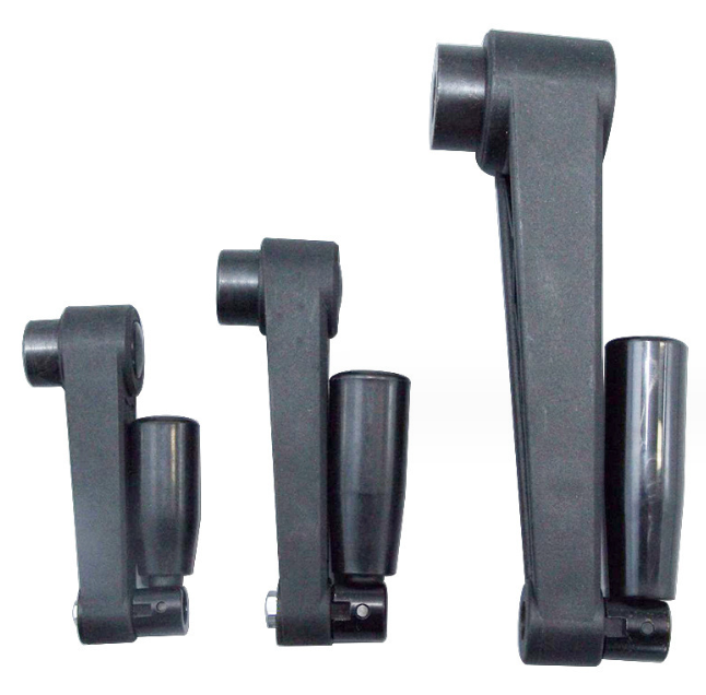 Otočná ručná kľučka 80x10x10mm sklopná, štvorhran