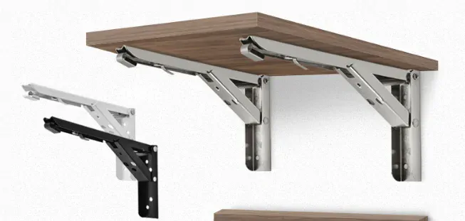 Sklopný držák police 290mm - nerez [1pár]