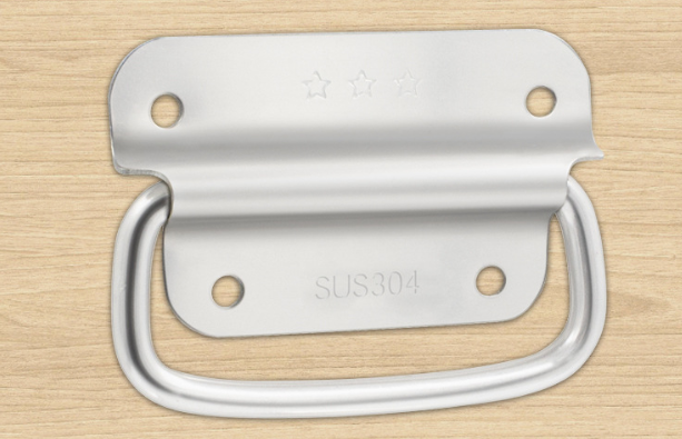 Sklopné nerezové madlo pre bedňu 100mm 1ks