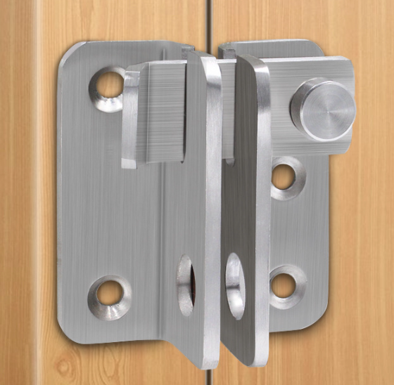 Nerezová dverná,okenná petlica západka levá väčšia