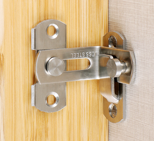 Nerezová dverná, okenná petlica rohová 70mm