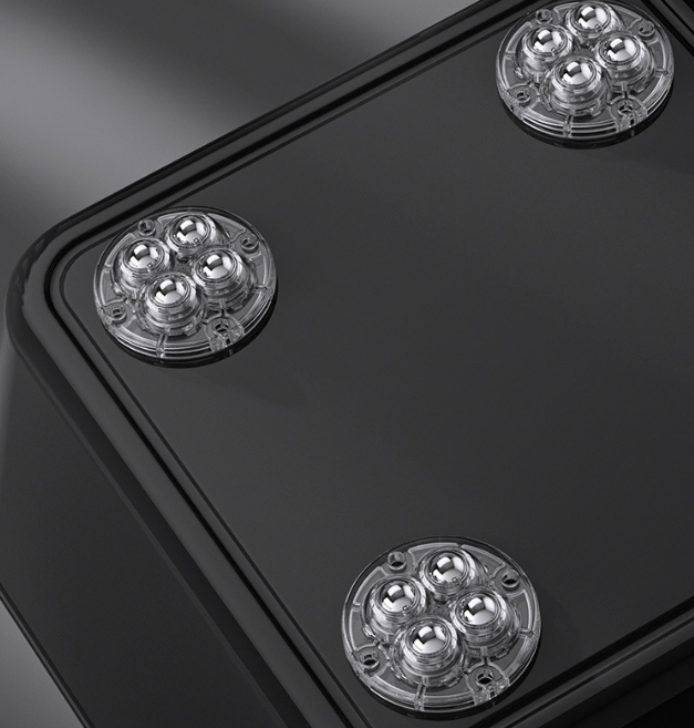 Transportné pojazdy pod nábytok 4ks ocel