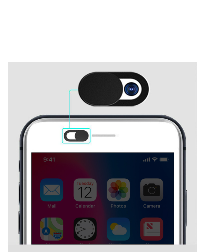 Kryt webkamery mobilu alebo notebooku 18mm