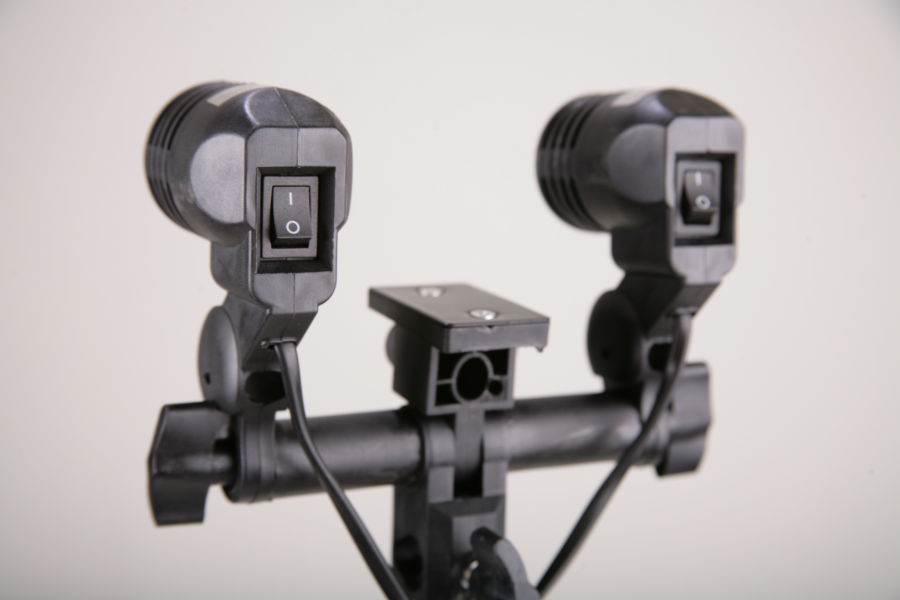 Držiak dvoch žiaroviek a dáždnik So závitom E 27