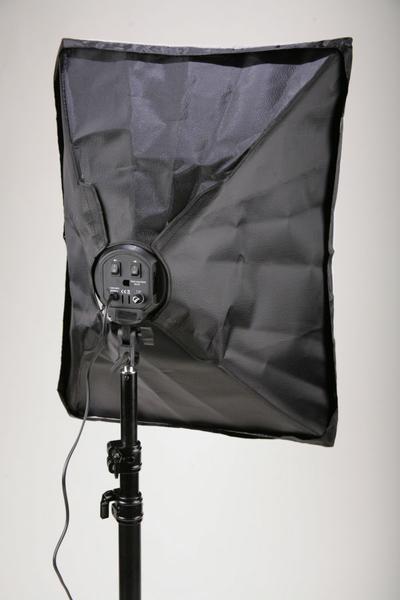 Softbox 50x70cm s lampou pre 4 žiarovky
