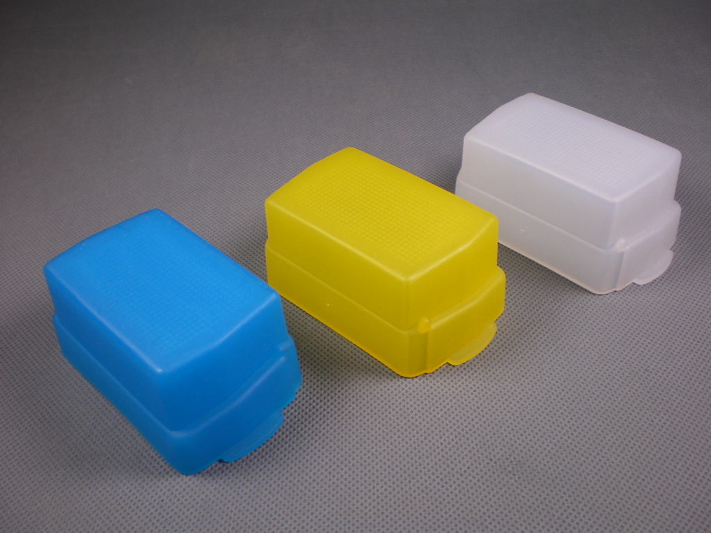 Nikon SB600, SB800, Difuzér pre systémový blesk 3 farby