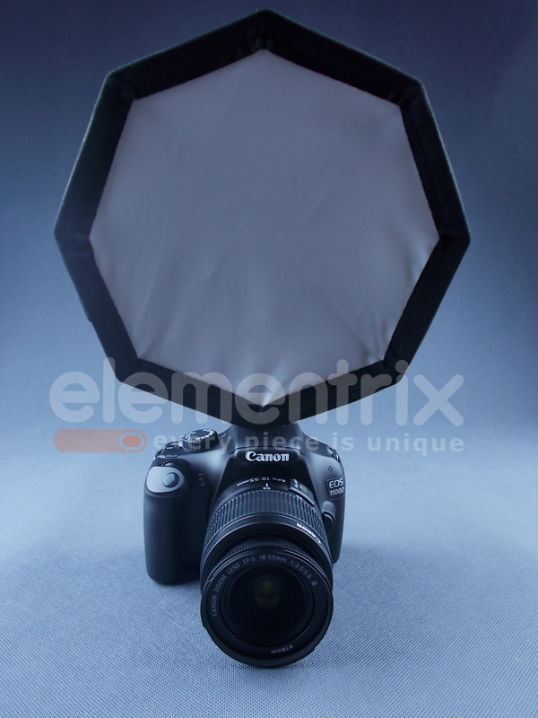 Softbox, minisoftbox Oktagon pre systémový blesk 15cm