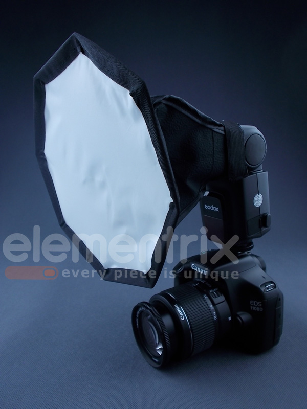 Softbox, minisoftbox Oktagon pre systémový blesk 20cm