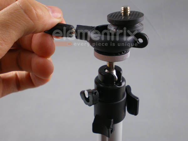 Rychlohlava pre statív s pevnou Skrutky 1/4