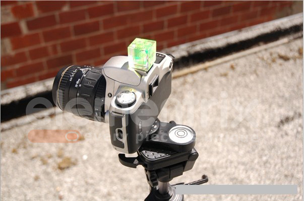 Fotografická vodováha 3 úrovne