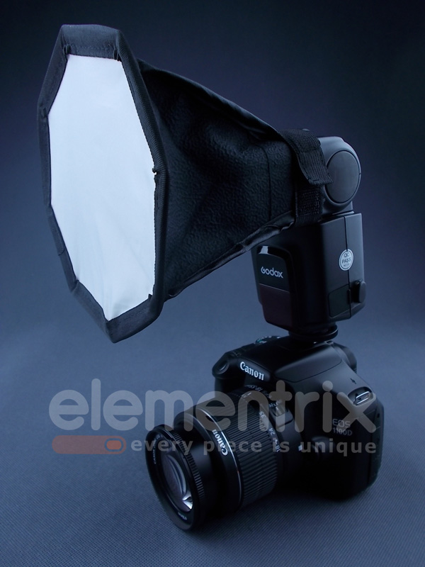 Softbox, minisoftbox Oktagon pre systémový blesk 15cm