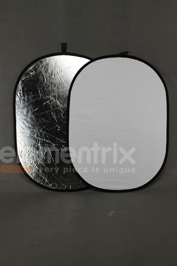 Odrazová doska, odrazová doska 90x120cm 2 v 1 strieborná / biela