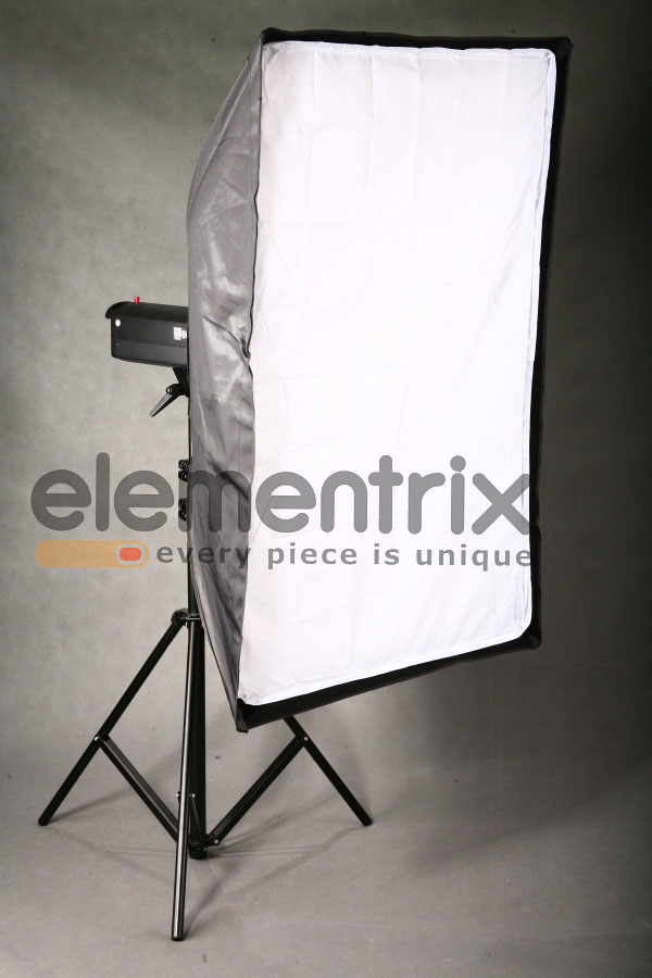 Softbox otočný 80x120cms voštiny Bowens rychlo skladacia