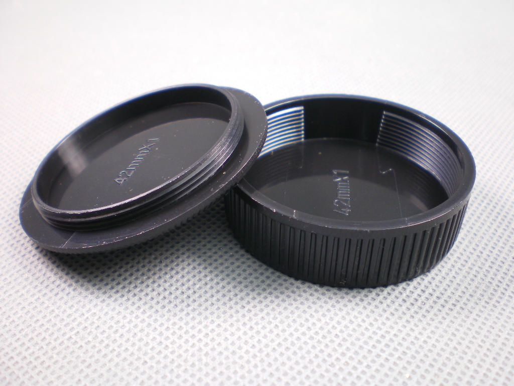 Krytka M42 2x na zadnú stranu objektívu a telo, body