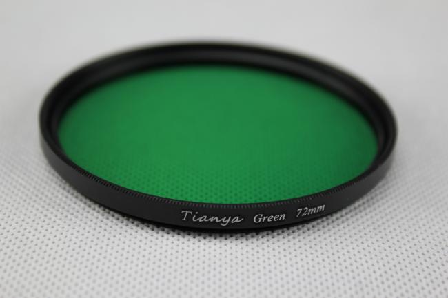 Plný filter ZELENÝ 55mm Tianya