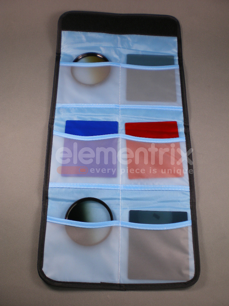 Ochranný obal, púzdro na filtre, pre 6 filtrov