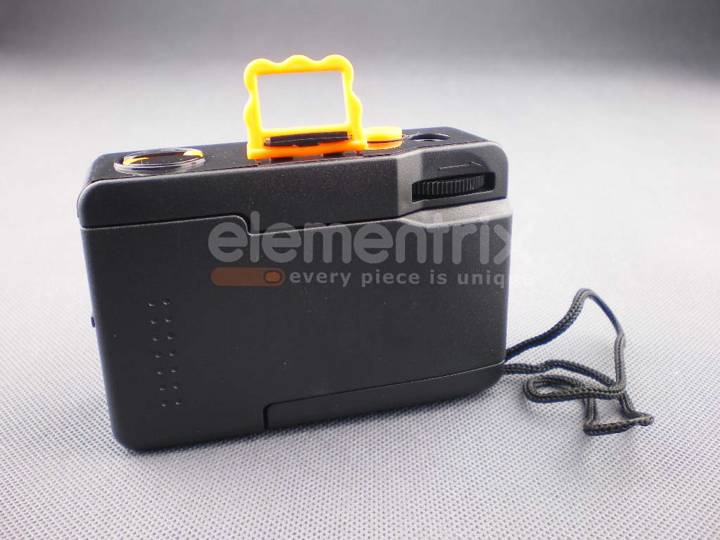 Lomo fotoaparát 3x čierno oranžový