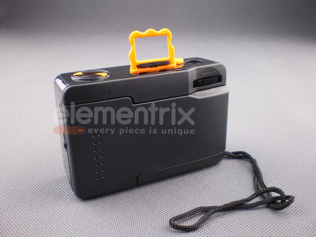 Lomo fotoaparát 4x čierno oranžový