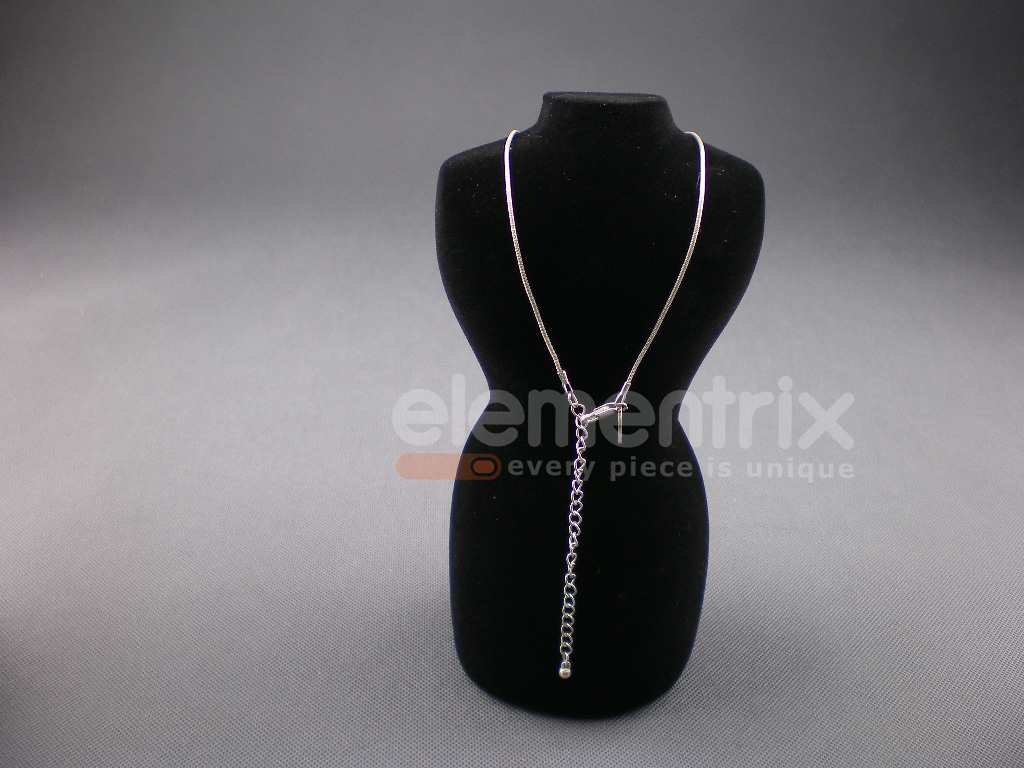 Stojan aranžovací zamatový čierny PÁNA