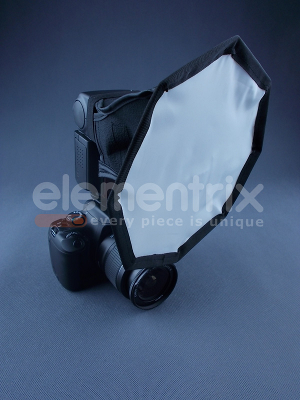 Softbox, minisoftbox Oktagon pre systémový blesk 20cm