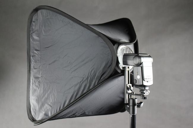 Easy Softbox 50x50cm s voštinou a kruhovým platnom