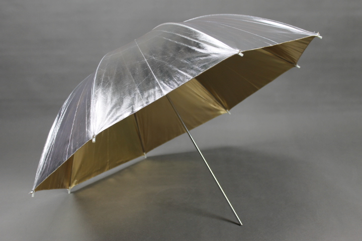 Štúdiový fotografický dáždnik 102cm obojstranný