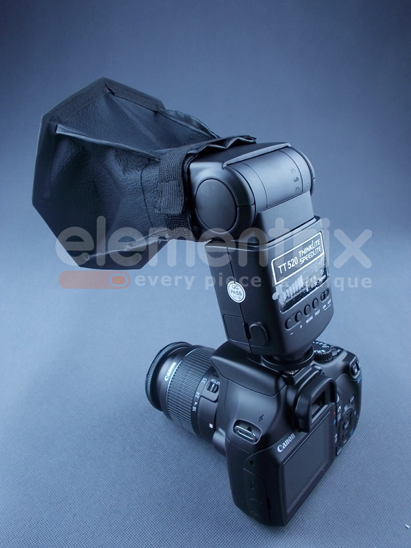 Softbox, minisoftbox Oktagon pre systémový blesk 15cm