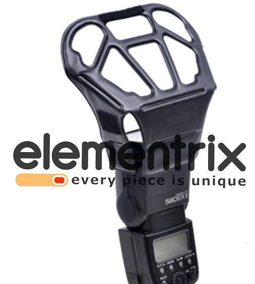 Univerzálny odrazový difuzér 5v1 pre systémové blesky