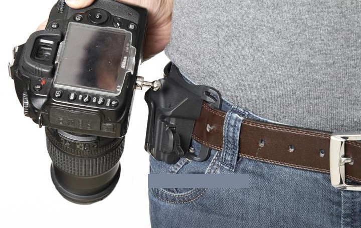 Upínací držiak fotoaparátu na opasok PARTNER