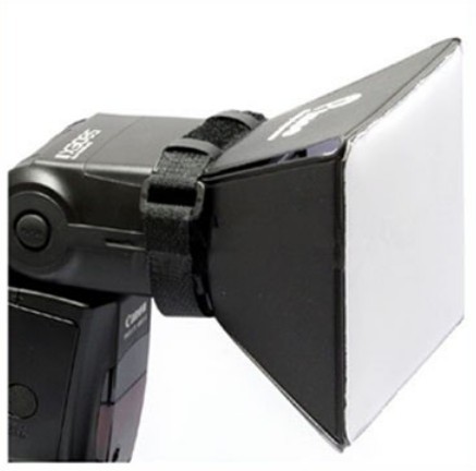 Softbox, minisoftbox pre systémový blesk 10x13cm