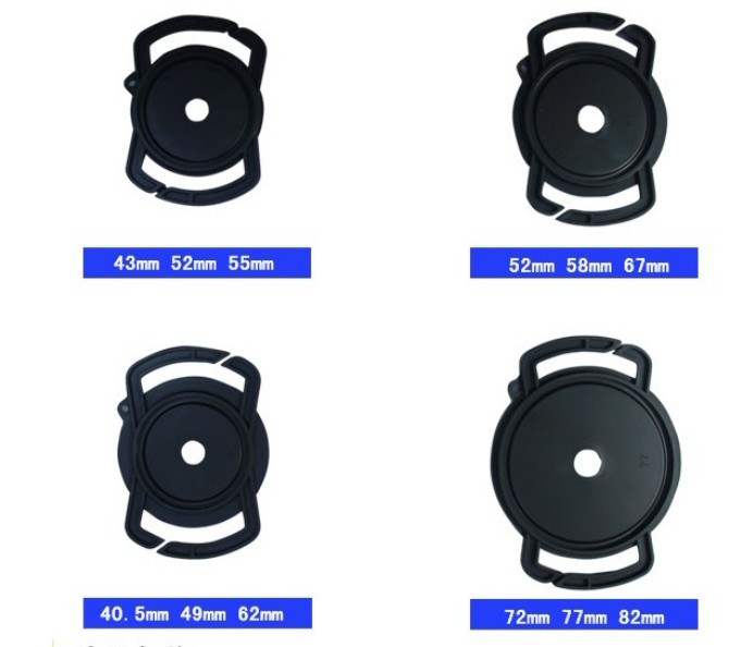 Držiak krytky objektívu 40 mm 49 mm 62 mm