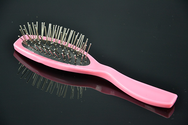 Parochňový kefa na parochne, farba ružová ELEMENTRIX