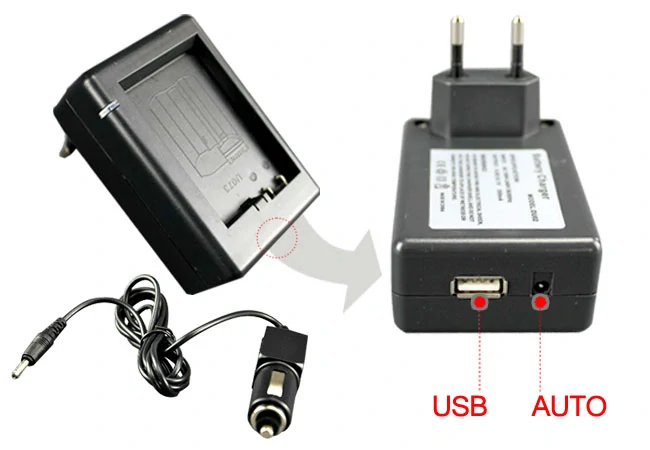 Nabíjačka pre EN-EL5 USB pre NIKON ELEMENTRIX